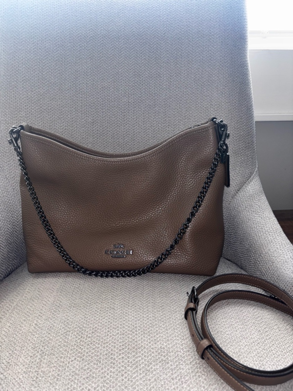 Coach Laurel Bag in Stone - Picture 4 of 13